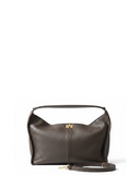 FORMA Dark Brown  Soft Italian Leather Slouchy Shoulder/Crossbody Handbag