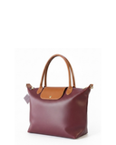 FIORENTINA Pliage Bordeaux Style Shoulder Handbag