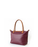 FIORENTINA Pliage Bordeaux Style Shoulder Handbag