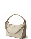 FORMA Taupe Soft Italian Leather Slouchy Shoulder/Crossbody Handbag