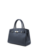 MORRA Dark Blue Italian Leather grab