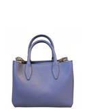 ELIA Lavender Blue Small Structured Italian Leather