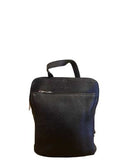 Women’s Three in One Italian Leather Backpack/Shoulder/Crossbody Bag Black